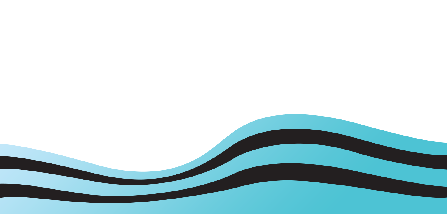 footer wave